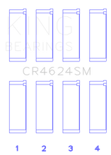 King Engine Bearings Hyundai G4KE/G4KC Rod Bearings (Set of 4)