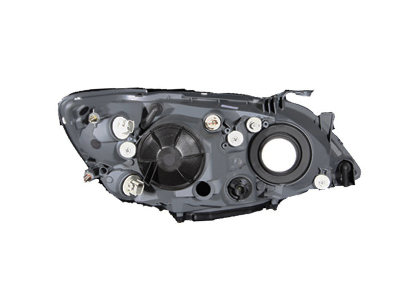 ANZO 01-05 Lexus IS300 Crystal Headlights Black (HID)