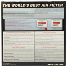 K&N Universal Rubber Filter 6in Flange ID / 7.5in OD / 6in Height / Round Straight