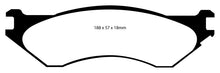 EBC 06-11 Dodge Ram 1500 Mega Cab 2WD Greenstuff Rear Brake Pads