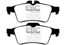 EBC 08-10 Chevrolet Cobalt 2.0 Turbo (SS) Redstuff Rear Brake Pads