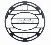 Hella Stone Shield Round Plastic Black Hella Logo Light Cover  (MOQ 10)