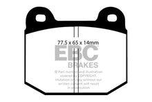 EBC 08+ Lotus 2-Eleven 1.8 Supercharged Redstuff Front Brake Pads