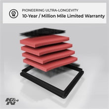 K&N Replacement Air Filter 12 BMW 320i/328i 2.0L