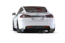Rally Armor 21-26 Tesla Model S/ S Plaid Black UR Mud Flap w/Metallic Black Logo