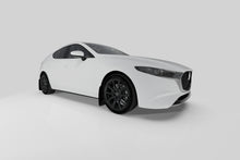 Rally Armor 19-26 Mazda3 Hatchback Black UR Mud Flap w/White Logo