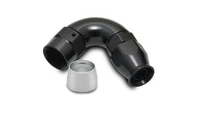 Vibrant -4AN 120 Degree Hose End Fitting for PTFE Lined Hose