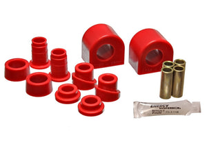 Energy Suspension 88-96 Chevy Corvette Red 24mm Front Sway Bar Bushing Set (End Links Inc)