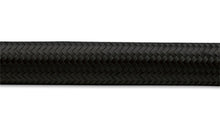 Vibrant -6 AN Black Nylon Braided Flex Hose (50 foot roll)