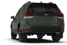 Rally Armor 22-24 Subaru Forester &amp; Wilderness Black UR Mud Flap w/Wild Orange Logo