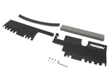 PERRIN 15-21 Subaru WRX/STI Radiator Shroud (With OEM Intake Scoop) - Black