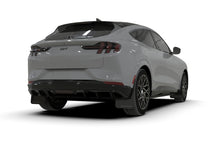 Rally Armor 21-26 Ford Mustang Mach-E/GT/Rally Black UR Mud Flap w/Metallic Black Logo