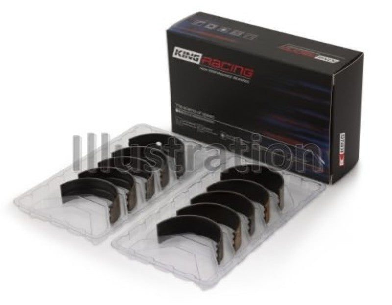 King Engine Bearings Ford 4.6L/5.4L V8 SOHC Performance Coated Main Bearing Set - Size STD