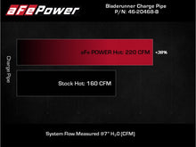aFe BladeRunner 2 1/2in Intercooler Hot Side Charge Pipe 18-21 Jeep Wrangler JL L4-2.0L (t) - Black