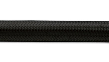 Vibrant -6 AN Black Nylon Braided Flex Hose (20 foot roll)