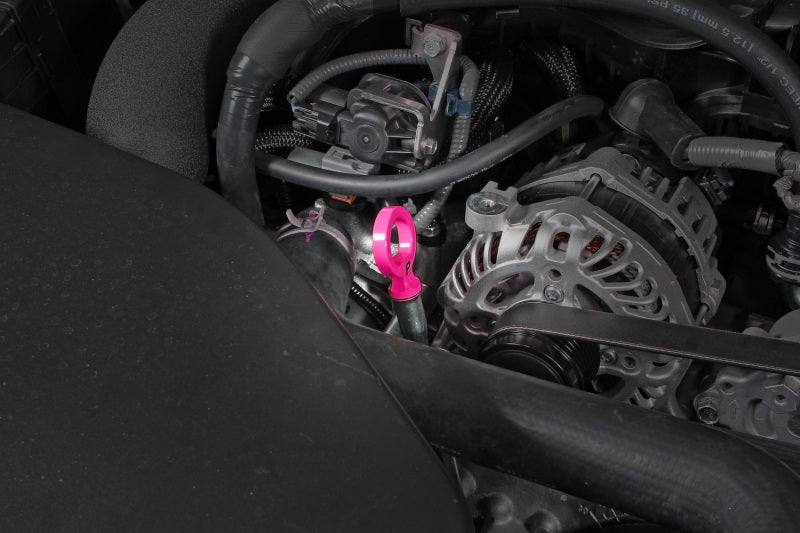 PERRIN 15-26 Subaru WRX & 13-26 BRZ/FR-S/86/GR86 Dipstick Handle Loop Style - Hyper Pink