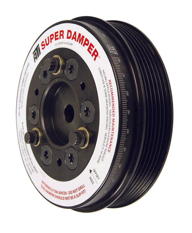 ATI Damper - 5.67in - Alum - 6 Grv - Mini Cooper S - 1.6L -1Pc