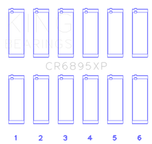 King Engine Bearings Ford EcoBoost 3.5L V6 Connecting Rod Bearing Set (Set of 6)