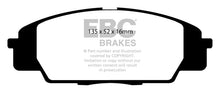EBC 07-11 Acura CSX (Canada) 2.0 Type S Bluestuff Front Brake Pads