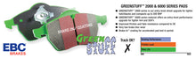 EBC 06-07 Lexus GS300 3.0 Greenstuff Rear Brake Pads
