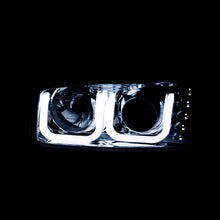 ANZO 1999-2006 GMC Sierra 1500 Projector Headlights w/ U-Bar Black