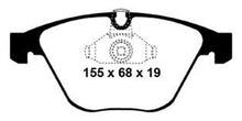 EBC 08-10 BMW M3 4.0 (E90) Redstuff Front Brake Pads