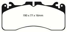 EBC 09+ Lexus LS460 4.6 Sport Redstuff Front Brake Pads