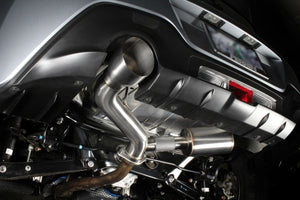 PERRIN 22-25 Subaru BRZ / Toyota GR86 Axle Back Exhaust SS (Single Side Exit w/Helmholtz Chamber)