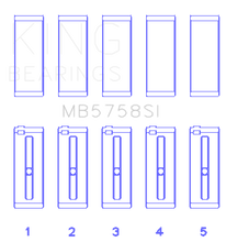 King Engine Bearings 2007 Mini Cooper Main Bearing Set - Size STD