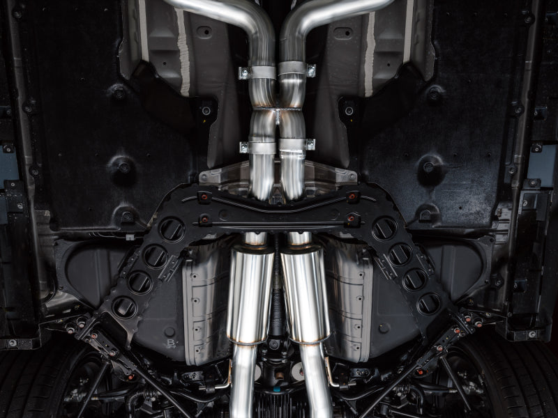 AWE Tuning 2023 Nissan Z RZ34 RWD Touring Edition Cat-Back Exhaust System w/ Diamond Black Tips
