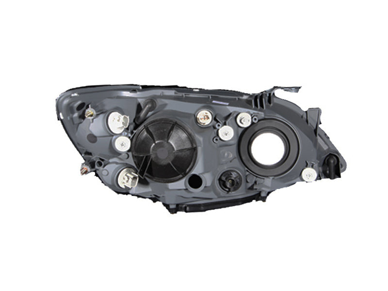 ANZO 01-05 Lexus IS300 Crystal Headlights Black (HID)