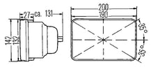 Hella Headlamp Insert Esh Fa Gn Mgs12 (Single)