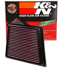 K&N 08 Ford Fiesta 1.25L-L4 Drop In Air Filter