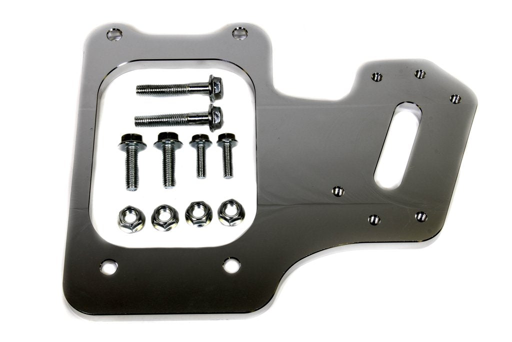 Precision Works Billet Aluminum Staging Brake Mounting Plate for B & D Series